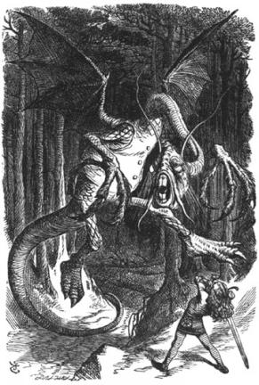 Jabberwocky illustration by John Tenniel